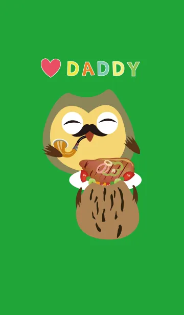 [LINE着せ替え] OWL's Live about Father's Dayの画像1