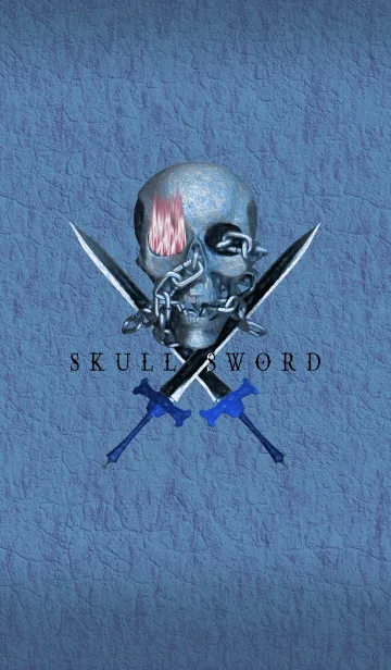 SKULL SWORD <BLUE>の着せ替えメイン画像