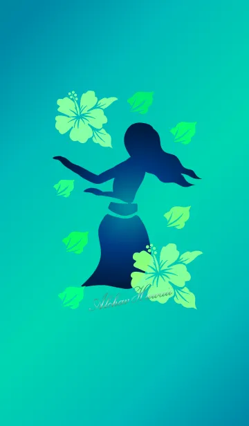 [LINE着せ替え] Aroha Island 7の画像1