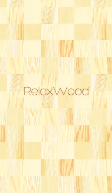 RelaxWoodのLINE着せ替え
