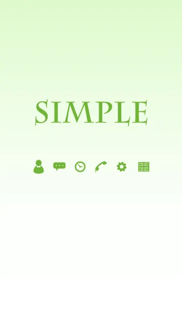 [LINE着せ替え] シンプルなデザインのテーマ-3の画像1