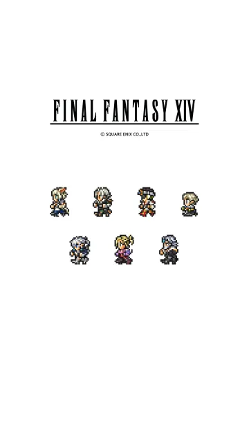 ファイナルファンタジーXIVのLINE着せ替え