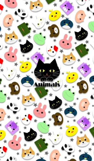 [LINE着せ替え] アニマルズ -Colorful-の画像1