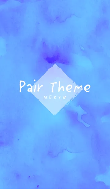 [LINE着せ替え] Pair Theme -SQUARE-の画像1