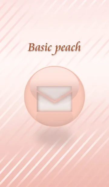 [LINE着せ替え] ベーシック ピーチの画像1