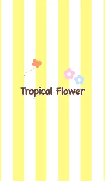 [LINE着せ替え] Tropical Flowerの画像1