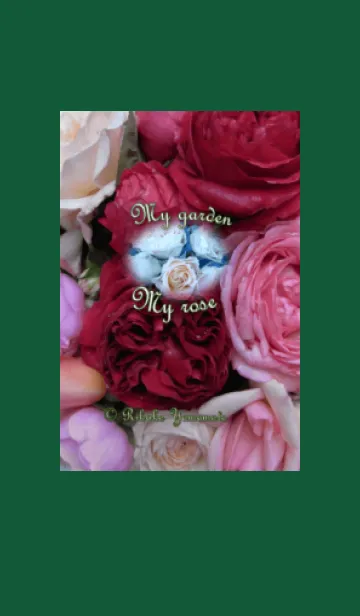 [LINE着せ替え] My garden, My rose_Rouge Pierreの画像1