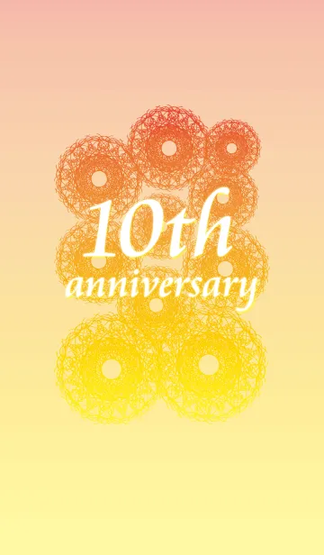 [LINE着せ替え] 10th anniversaryの画像1