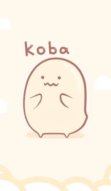 [LINE着せ替え] もち - Kobaの画像1