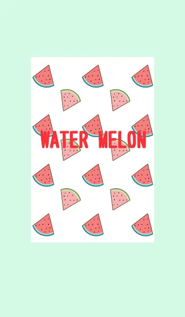 [LINE着せ替え] -Watermelon-3の画像1