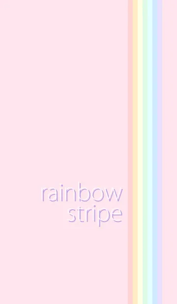 [LINE着せ替え] rainbow stripeの画像1