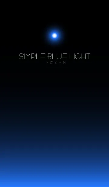 [LINE着せ替え] SIMPLE BLUE LIGHTの画像1