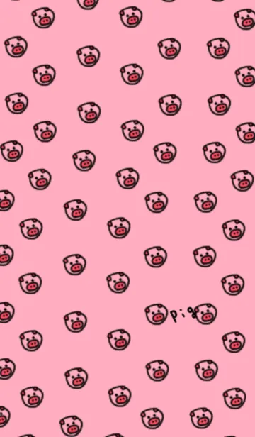 [LINE着せ替え] ブタだらけの画像1