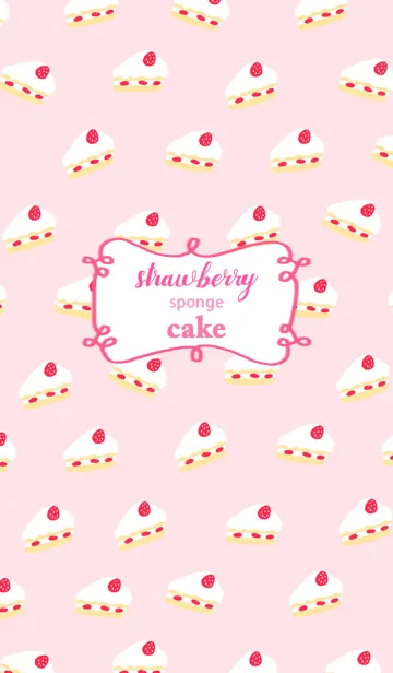 [LINE着せ替え] -STRAWBERRY SPONGE CAKE-の画像1