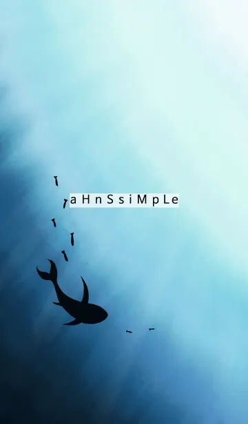 [LINE着せ替え] ahns simple_095_dolphinの画像1