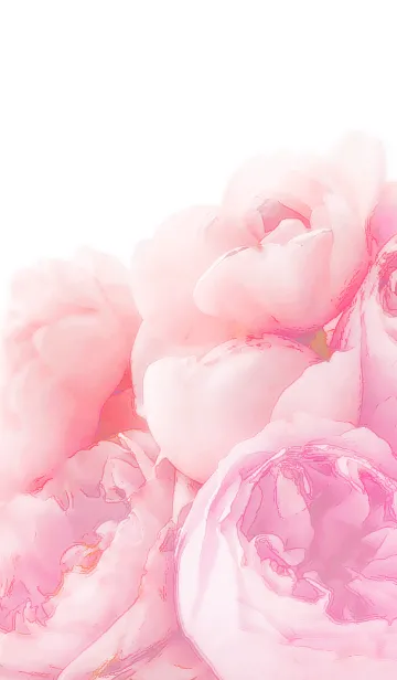 [LINE着せ替え] 【flower】pinkの画像1