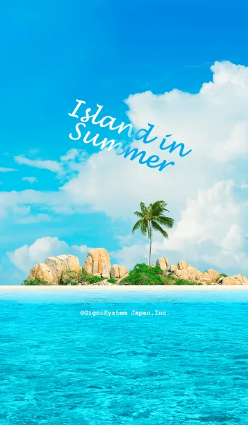 [LINE着せ替え] Island in summerの画像1