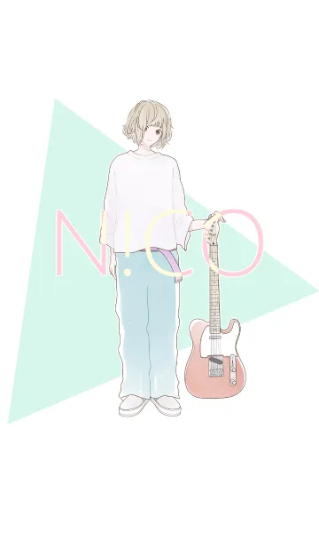 [LINE着せ替え] ギター▽の画像1