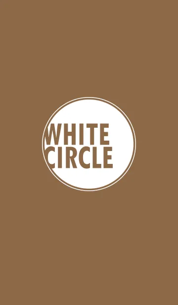 [LINE着せ替え] White Circleの画像1