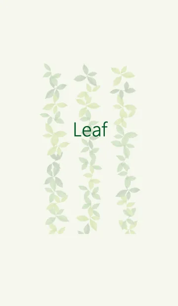 [LINE着せ替え] Green Leaf 2の画像1