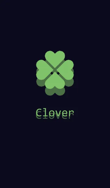 [LINE着せ替え] 四つ葉のクローバー♡1の画像1