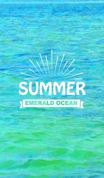 [LINE着せ替え] Emerald oceanの画像1