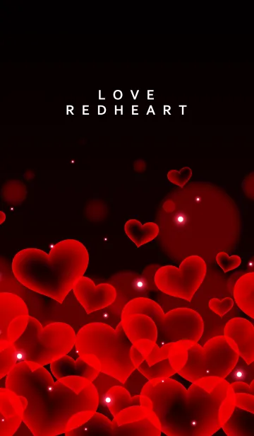 [LINE着せ替え] LOVE REDHEARTの画像1