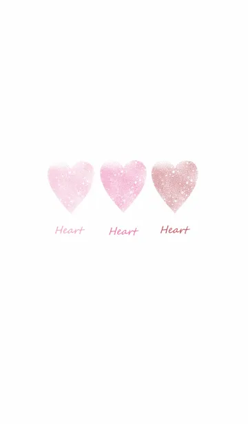 ハート♡グラデーション 3の着せ替えメイン画像