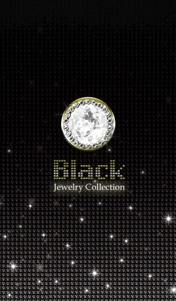 Jewelry Collection -Black-のLINE着せ替え