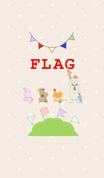 [LINE着せ替え] FLAG.の画像1