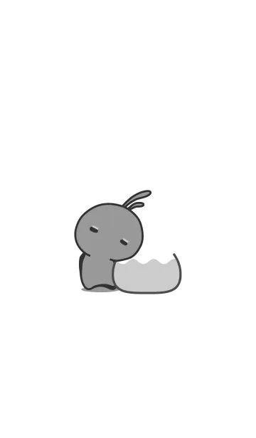 rabbit staring-68の着せ替えメイン画像