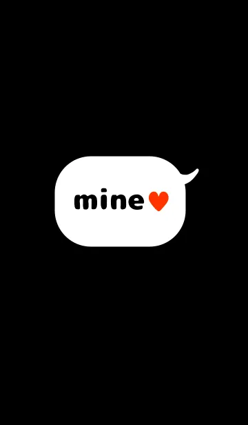mine ♥ black ＆ red .の着せ替えメイン画像