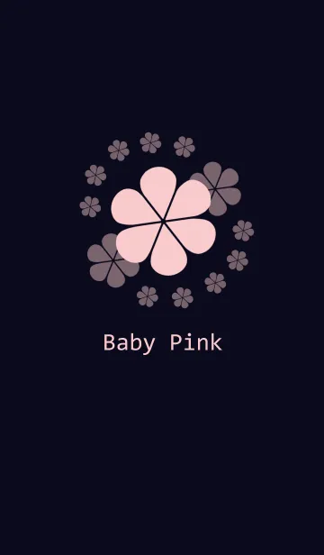 [LINE着せ替え] Flower Baby Pink 4の画像1