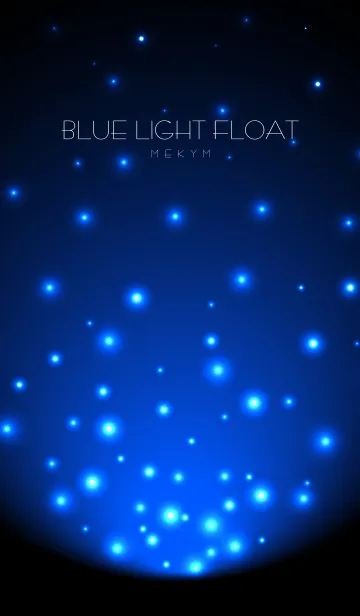 [LINE着せ替え] BLUE LIGHT FLOATの画像1