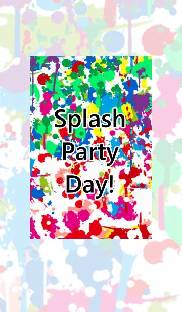 [LINE着せ替え] Splash Party Day！の画像1