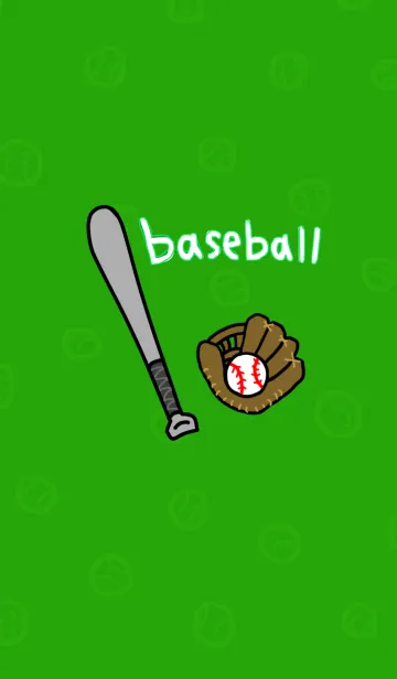 [LINE着せ替え] 野球！ファイッオー！newの画像1
