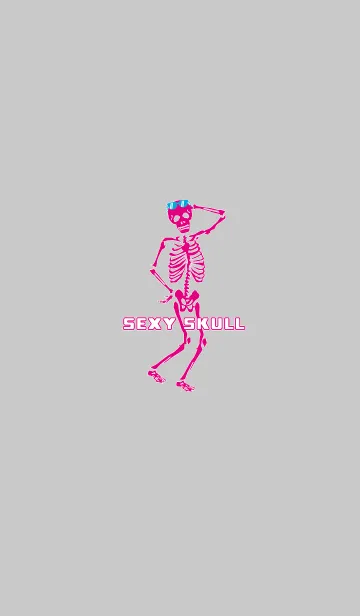 [LINE着せ替え] SEXY SKULLの画像1