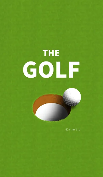 [LINE着せ替え] THE GOLFの画像1