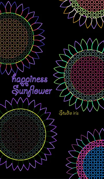 [LINE着せ替え] Happiness Sunflower 3の画像1
