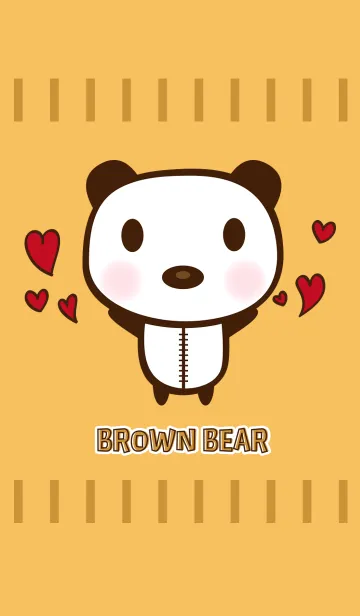 [LINE着せ替え] Brown Bear - No.7 -の画像1