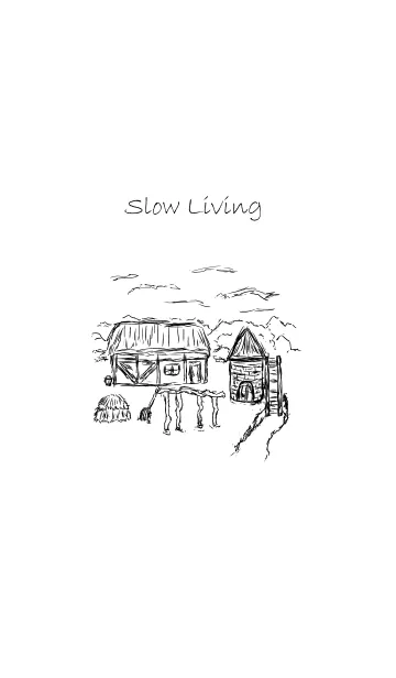 [LINE着せ替え] Slow Livingの画像1