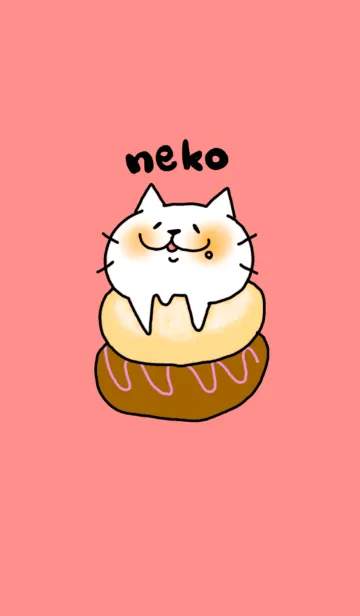 食いしん坊ねこの着せかえのLINE着せ替え