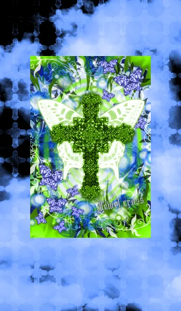 [LINE着せ替え] Jewel cross -Magical butterfly-の画像1