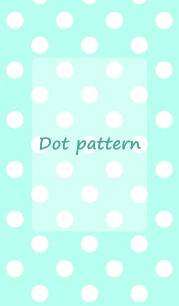 Dot pattern light blue and whiteの着せ替えメイン画像