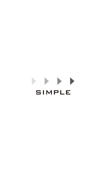[LINE着せ替え] シンプル × シンプルの画像1