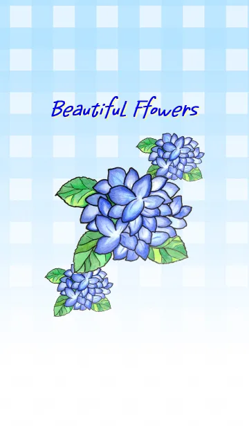 [LINE着せ替え] Beautiful flowers-1-の画像1
