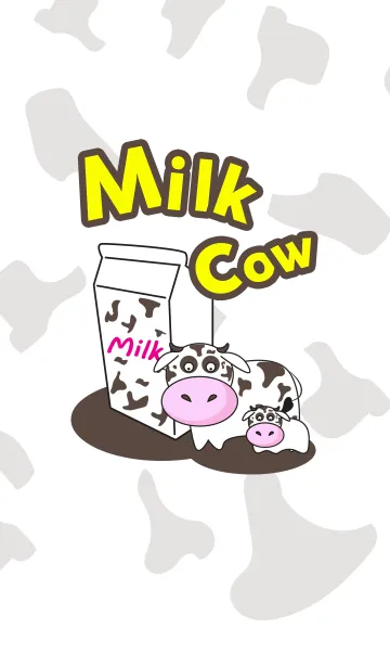 [LINE着せ替え] Milk cowの画像1