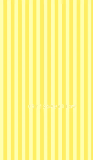 [LINE着せ替え] stripe×yellowの画像1