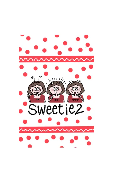 [LINE着せ替え] sweetie着せ替え2の画像1