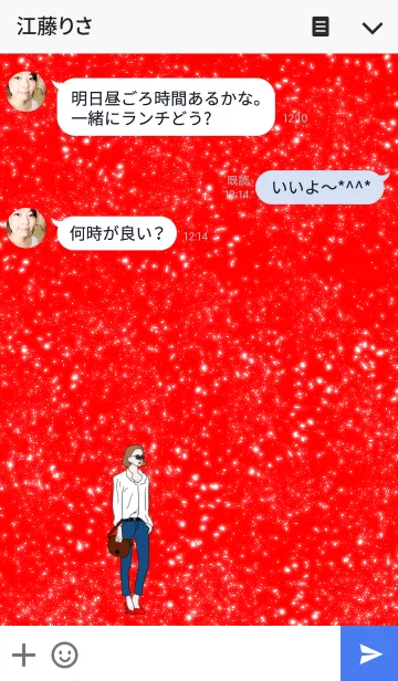 [LINE着せ替え] Fashionlovemeの画像3